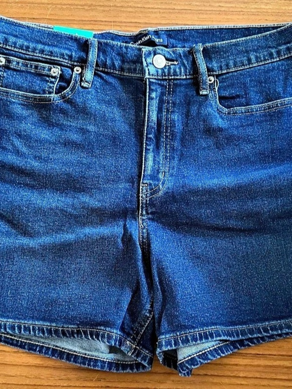 Calvin Klein Jeans Denim Jean Shorts Size 12 NWT
